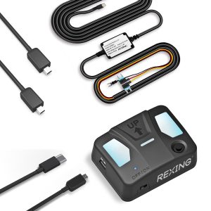 Rexing Intelligent Hardwire Kit Type-C Port for All Rexing Dash Cam Models including R4
