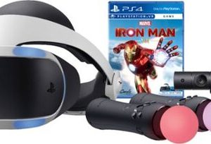 Sony 3004152 PlayStation VR Marvel's Iron Man VR Bundle - OLED - Movement Tracking - HDMI - USB - AUX - Headphone Jack