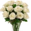 FTD White Roses Bouquet - Image 2