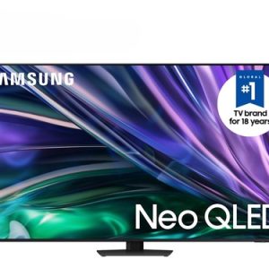Samsung Neo QN85D QN75QN85DBF 75 Inches Smart QLED 4K TV with Tizen OS - Graphite Black - 3840x2160 - 120 Hertz - Neo Slim Design - Series 8 - 2024
