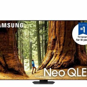 Samsung Neo QN90D QN98QN90DAF 98 Inches Smart QLED 4K TV with Tizen OS - Graphite Black - 3840x2160 - 120 Hertz - Neo Slim Design - Series 9 - 2024