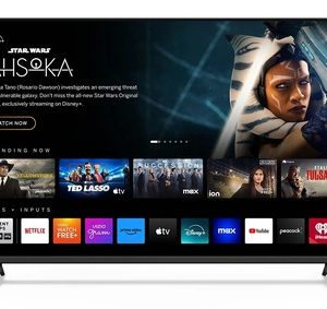 Vizio V4K55M-0801 55 Inches 4K Smart LED TV - Black - Thin Frame Design - 3840 x 2160 - 5000:1 - 60 Hertz - HDR