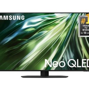 Samsung QN90D QN50QN90DAF 50 Inches 4K Smart LED TV - Graphite Black - 3840 x 2160 - High Dynamic Range (HDR) - Quantum HDR+, Hybrid Log Gamma (HLG),