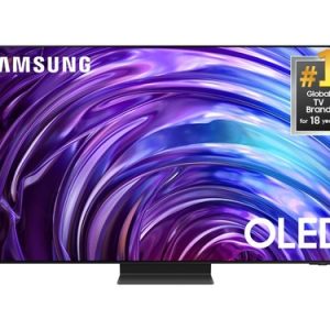 Samsung S95D QN55S95DAF 55 Inches 4K Smart OLED TV - Graphite Black - 3840 x 2160 - NQ4 AI Gen2 Processor - Alexa, Google Assistant, Bixby Supported -