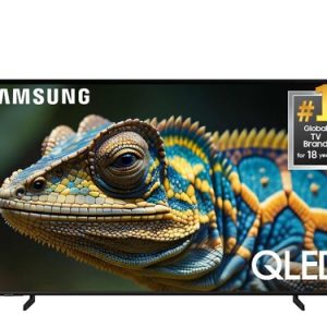 Samsung Q60D QN65Q60DAF 65 Inches 4K QLED Smart TV - Black - UHD - High Dynamic Range (HDR) - Hybrid Log Gamma (HLG), HDR10+, Quantum HDR - Quantum Do