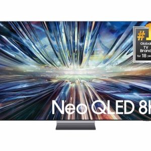 Samsung QN900D QN75QN900DF 75 Inches 8K Smart LED TV - Graphite Black - UHD - 7680 x 4320 Resolution - High Dynamic Range (HDR) - HDR10+, HLG, Neo Qua