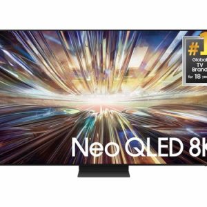 Samsung QN800D QN85QN800DF 85 Inches 8K QLED Smart TV - Graphite Black - UHD - 2024 - High Dynamic Range (HDR) - Graphite Black - Neo Quantum HDR+, Ne
