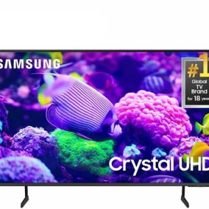 Samsung Crystal DU7200 UN50DU7200F 50 Inches 4K UHD Smart TV - Titan Gray - 2024 - 3840 x 2160 Resolution - LED