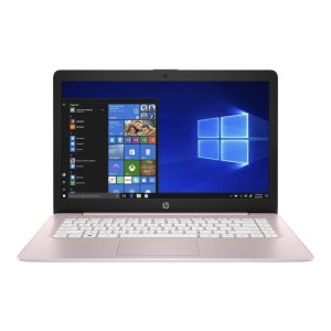 HP Stream 14-cb188nr 9MV75UA 14 Inches HD Laptop - Rose Pink - Intel Celeron N4020 1.1 GHz - 4 GB DDR4 - 64 GB eMMC - Windows 10 Home In S mode