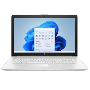 HP 17-by4004ds 4L2Q2UA 17.3 Inches HD+ Laptop - Natural Silver - Intel Core i5-1135G7 11th Generation 2.4 GHz - 8 GB DDR4 - 256 GB NVMe Solid State Dr