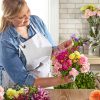Let our talented floral designers express your sentiments beautifully with a custom bouquet created especially for you. Each of our Designer Creations features a complementary assortment of the season's freshest blooms arranged with fresh greenery and delivered in a glass vase. Choose your color scheme