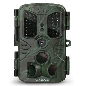 40 IR LED | 120° PIR | > .2s Trigger Time | Photo Burst | Time-Lapse | Loop recording | Password Enabled | IP54 | SD card up to 128GB | Surveillance Cam