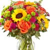 too. That's why we love this deluxe bouquet with bright yellow