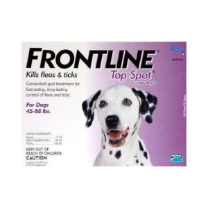 Frontline Top Spot Large Dogs 45-88lbs (Purple) 3 Pipette