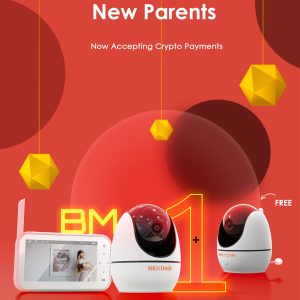 4.5” IPS Display| Two-Way Talking | Microphone/Speaker | 1000ft Range | Night Vision | Thermal Monitor | Cry/Sound Detection | Lullaby Music