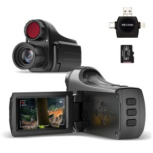4K IR Night Vision Digital Monocular | 4K(2160p) | 8x Digital Zoom | 4000mah Rechargeable Battery | Save Photos & Videos | Travel | Free Kingston 32GB Micro SD Card 