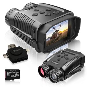2.4" Screen | FHD 1080p | Infrared (IR) Digital Camera | Dual Photo + Video Recording for Spotting
