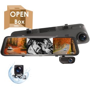 12” IPS Touch Screen | Parking Monitor | Night Vision | Stream Media | Auto-Backup Camera for Car