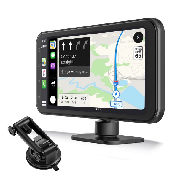 Apple CarPlay | Android Auto | 6.25-inch | High-Definition IPS Screen Display | Touchscreen Control | Wireless Bluetooth Connectivity