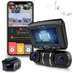 3” LCD | Built-in 64GB Memory | Infrared Night Vision | Parking Monitor | APP | 170°Angle Lens | Loop Recording | Sony Sensor