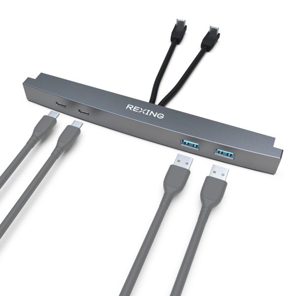 Tesla Docking Station | Tesla Model 3/Y | USB/USB-C | 27W | Quick Charge | LED Indicator | Over-Heat Over-Volt Protection
