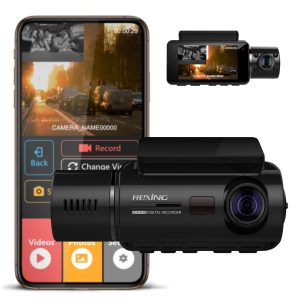 Infrared Night Vision | Car Taxi Dash Cam | Supercapacitor | 2.7” LCD Screen | Parking Monitor | Mobile App