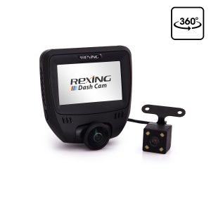 360 Degree Wide Angle | G-Sensor | WDR | Loop Recording