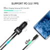 REXING JETSPEED Black 78W PowerDelivery+ USB-C/USB Car Charger - Image 3