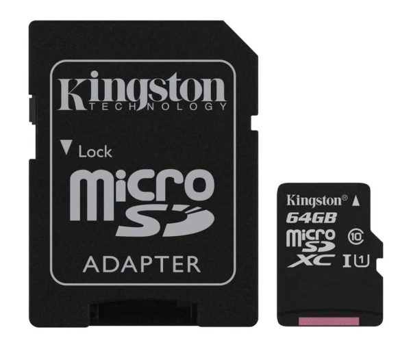 Kingston Canvas Canvas Select 64GB Micro SD Card