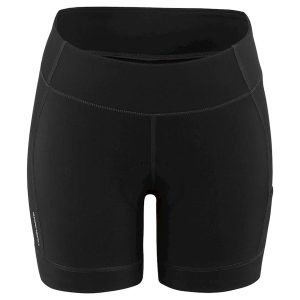 Louis Garneau Women's Fit Sensor 5.5 Shorts 2 have an abrasion-resistant fabric for use on the roads or on the trails. A shorter inseam is perfect for women looking for less coverage. HuggFit waist