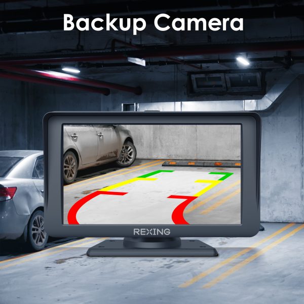 REXING W1 Multimedia Receiver W/ Backup Camera - Image 6