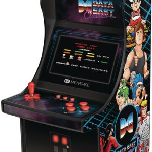 <h2>My Arcade Mini Retro Arcade Machine</h2><p>Collectible Mini Arcade packed full of all your favorite classic Data East titles. This cabinet is a must for any retro fan or collector and includes hard-to-find classics like BurgerTime