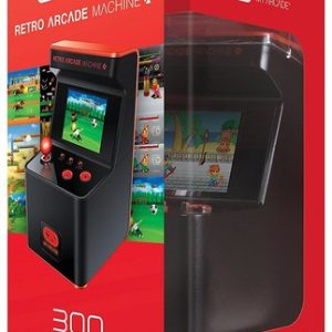 <h2>My Arcade Retro Arcade Machine X: Portable Gaming Mini Arcade Cabinet</h2><p>Step back to a simpler time when the local arcade was king of entertainment. The Retro Arcade Machine X brings back the arcade experience that can be played anywhere. 300 games and a full color LCD screen with controls that mimic original arcade cabinets so you can soar the skies