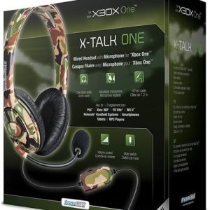 <h2>DreamGear X-Talk Wired Headset: Camo for Xbox One</h2><p>Bring your games alive with the X-Talk One Wired Headset. X-Talk One offers high quality sound and comfort while playing on Xbox LIVE. The headset includes a noise suppressing