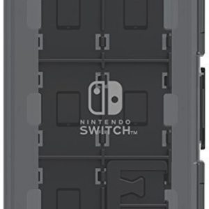 <h2>Hori Game Card Case for Nintendo Switch</h2><p>Officially Licensed by Nintendo. Store & organize up to 24 Nintendo Game Cards with this compact and convenient Game Card Case 24. Easily pop games in and out. Includes memory card holder for memory card storage.</p><h3>Features</h3><ul><li>Officially Licensed by Nintendo</li><li>Store & organize up to 24 Nintendo Switch Game Cards</li><li>Compact & Portable</li><li>Easy to pop game cards in and out</li><li>Includes memory card holder</li></ul>