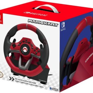 <h2>Mario Kart Racing Wheel Pro Deluxe for Nintendo Switch</h2><p>HORI is pleased to announce the Nintendo Switch Mario Kart Racing Wheel Pro. This larger deluxe version of the racing wheel is ideal for the Mario Kart and racing gamer. The ergonomic wheel design
