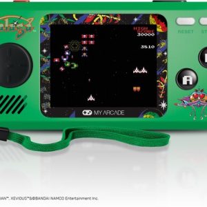 <h2>My Arcade DGUNL-3244 GALAGA POCKET PLAYER</h2><ul><li>Alkaline Batteries: 4x AAA (6V total) (not included)</li><li>DC 5V
