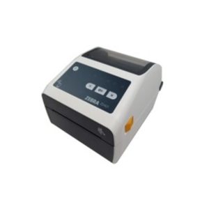 Zebra ZD4AH42-D01E00EZ Zd421 Healthcare Barcode Label Printer - Direct Thermal - USB - USB Host - Bluetooth - Ethernet - White/Gray