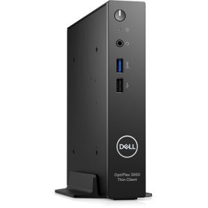 Dell OptiPlex 3000 9WYJM Thin Client PC - Intel Celeron N5105 - 2.0 GHz - 8GB DDR4 RAM - 64GB eMMC - Wi-Fi 6E - Thin OS - Black