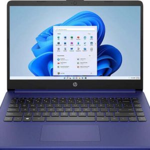 HP 14-CF2703DS 6L6Y0UA 14 inches HD Laptop - Celeron N4120 - 1.1 GHz - 4 GB DDR4 - 64 GB EMMC - Win 11 S-mode - Royal Blue