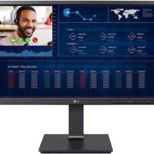 LG 24CN650N-6N 24 Inches All-in-one Thin Client - Black - 1920 x 1080 - Ips - Intel Celeron J4105 1.5 GHz - 16 GB eMMC - Webcam - Speaker - TAA Compli