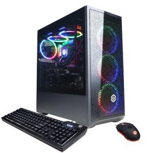 CyberPowerPC SLC7400SAM Gamer Supreme Desktop - Black - i7-13700KF 3.4GHz - 32 GB DDR5 - 2 TB Nvme Solid State Drive - Nvidia Geforce RTX 4070 Gpu - L