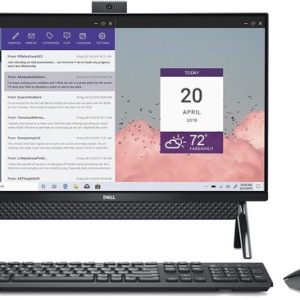 Dell I5400-3897BLK-PUS Inspiron 5400 23.8-inch Touchscreen All-in-One Desktop - Black - Intel Core i3-1115G4 - 8GB DDR4 - 1TB SATA - Wi-Fi 6 - Window