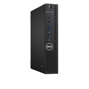 Dell Optiplex 3050 P24VV Micro Form Factor Desktop - Black - Intel Core i5-7500T 7th Generation 2.7 GHz - 8 GB DDR4 - 500 GB Hard Disk Drive - Windows