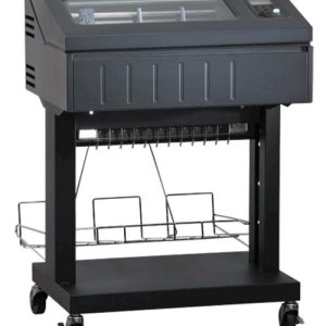 Printronix P8005 P8P05-1111-0 Line Matrix Printer - Black - 500 Lines Per Minute - Open Pedestal - USB / LAN / Serial