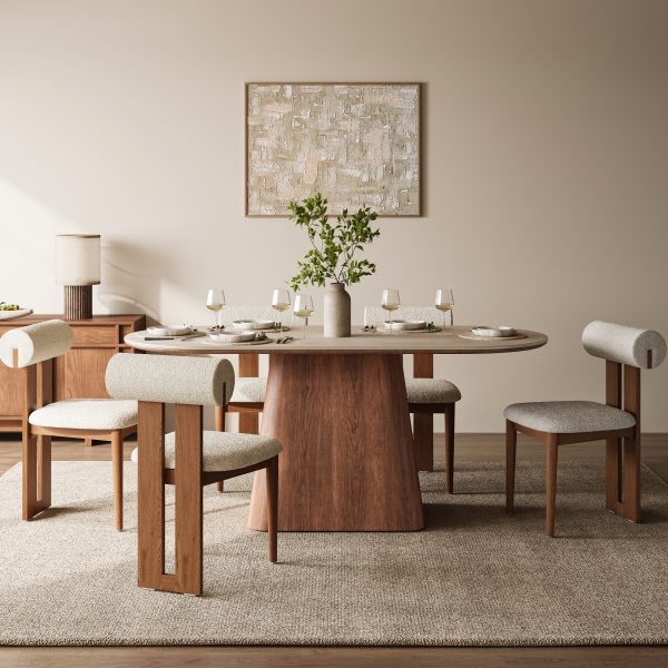 perfect for enjoying meals with loved ones. Crafted with a sturdy plywood base
