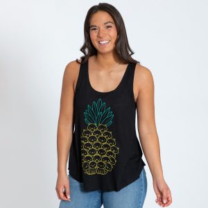 Cat Pineapple Tank Top - S