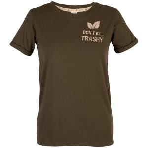 Don't Be Trashy Recycled Threads T-Shirt - S