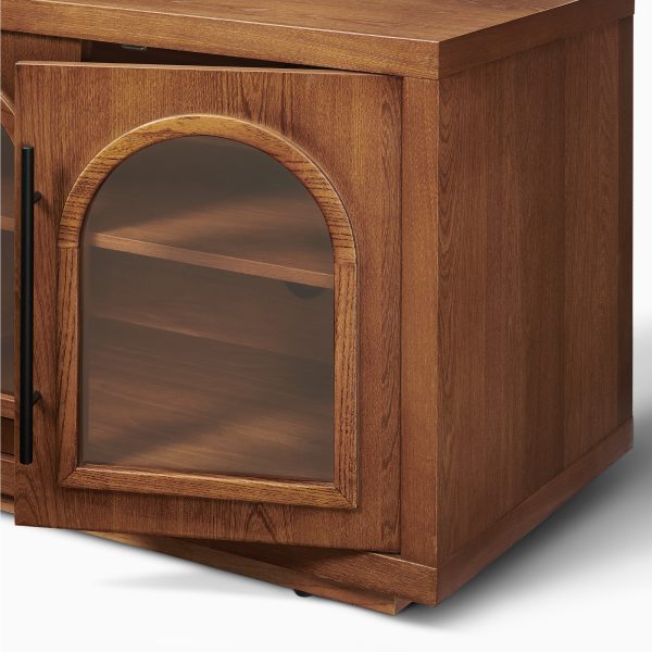 cabinet door material:Tempered Glass