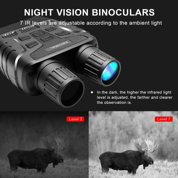 Rexing B1 (Black) Night Vision Goggles Binoculars - Image 4